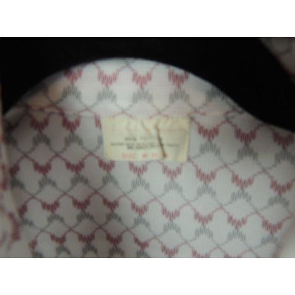 Mens Vintage polyester button down shirt size medium - Picture 3 of 3
